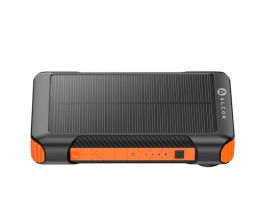 Alcor SD10000 Solar & Dynamo vésztöltő beépített lámpával, narancssárga (ALCOR SD 10000 ORANGE)